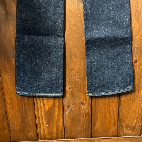 NWT Levi’s High Rise Dark Wash Ribcage Bootcut Jeans - Picture 9 of 9